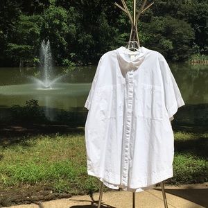 H&M Big White Shirt